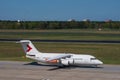 D-AWUE easyJet British Aerospace 146-200 airplane at Berlin Tegel airport