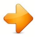 3D Back Arrow Icon