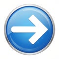 3D Back Arrow Icon