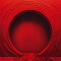 3d background in red colors. series of backgrounds for design. copy space
