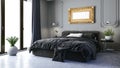 3d beautiful bedroom interior