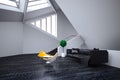 3d beautiful minimalist interior design