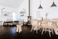 3d beautiful Scandinavian interior design