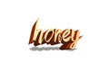 3d beauty big letter honey