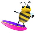 3d Bee surfer