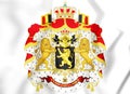 3D Belgium Coat of Arms.