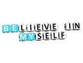 3D Believe in Myself text