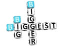 3D Biggest Bigeer Big Crossword
