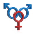 Bisexual symbol