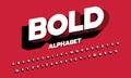 3d bold font Royalty Free Stock Photo