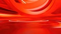 3D Bright Saturated Red-Orange Background
