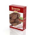 3D Brownie Mix paper