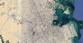 3D Buildings Rendering Doha Qatar HD satellite image