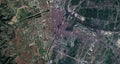 3D Buildings Rendering Ninh Binh Vietnam HD satellite image
