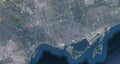 3D Buildings Rendering Toronto Canada HD satellite image