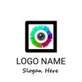 3D Camera Photography Logo, Logotype, Icon, Template, illustration And Vector Logo Design.