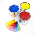 3d can paint Royalty Free Stock Photo