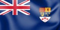 3D Canadian Blue Ensign 1957-1965