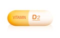 Vitamin D2 Pill Capsule Medicine