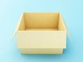 3D carboard boxes. Delivery concept. Royalty Free Stock Photo