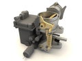 3d carburetor Royalty Free Stock Photo