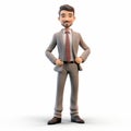 3d Cartoon Character In Suit: Meet Henry, The Innovative Hispanicore Manager