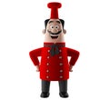 3d cartoon cook character