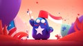 3D cartoon illustrations produced to celebrate Chile\'s Independence Day.AI generated.