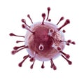 3d cell virus Royalty Free Stock Photo