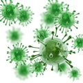 3d cell virus Royalty Free Stock Photo