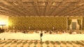 3D CG rendering of the banquet hall