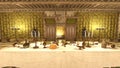 3D CG rendering of the banquet hall