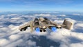 3D CG rendering of fighter aircraft