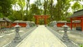 3D CG rendering of Shinto shrine