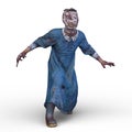 3D CG rendering of undead