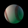 3d cgi baseball Royalty Free Stock Photo