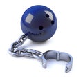 3d Chained bowling ball