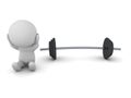 3D Character can`t lift weight