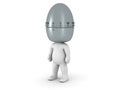 3D Character with Pomodoro Egg Timer as head