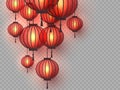 3d Chinese hanging lanterns