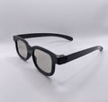 3D Cinema Glasses on White Background