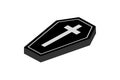 3D Coffin icon. Trendy Coffin logo concept on white background Royalty Free Stock Photo