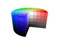 3d color colors wheel HSV HSB RGB Royalty Free Stock Photo