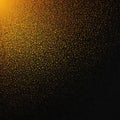 3d color gradient grainy background orange, gold and black. Grainy unforgettable abstract background. Texture illustration Royalty Free Stock Photo