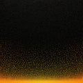 3d color gradient grainy background orange, gold and black. Grainy unforgettable abstract background. Texture illustration Royalty Free Stock Photo