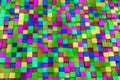 3d colored cubes background, color mosaic. Royalty Free Stock Photo