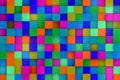 3d colored cubes background, color mosaic. Royalty Free Stock Photo