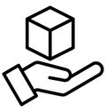 3d computer graphics Isolated Vector icon which can easily modify or edit 3d computer graphics Isolated Vector icon which can eas Royalty Free Stock Photo