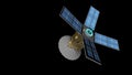 3D CubeSat with ion propulsion