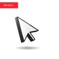 3d cursor arrow vector Royalty Free Stock Photo